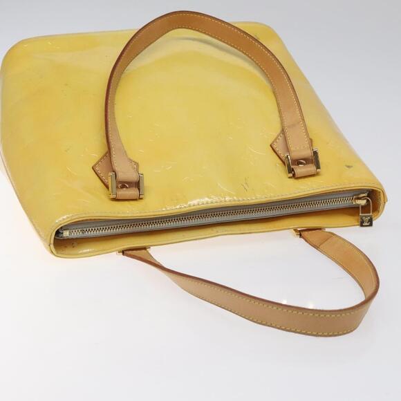 LOUIS VUITTON Monogram Vernis Houston Hand Bag Gris M91053 - Picture 6 of 16